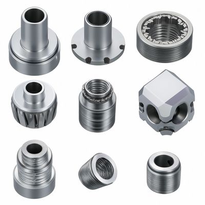 Custom CNC Machining Service for Aluminum Stainless Steel Parts with 100% Inspection and ±0.001~±0.01mm Tolerance
