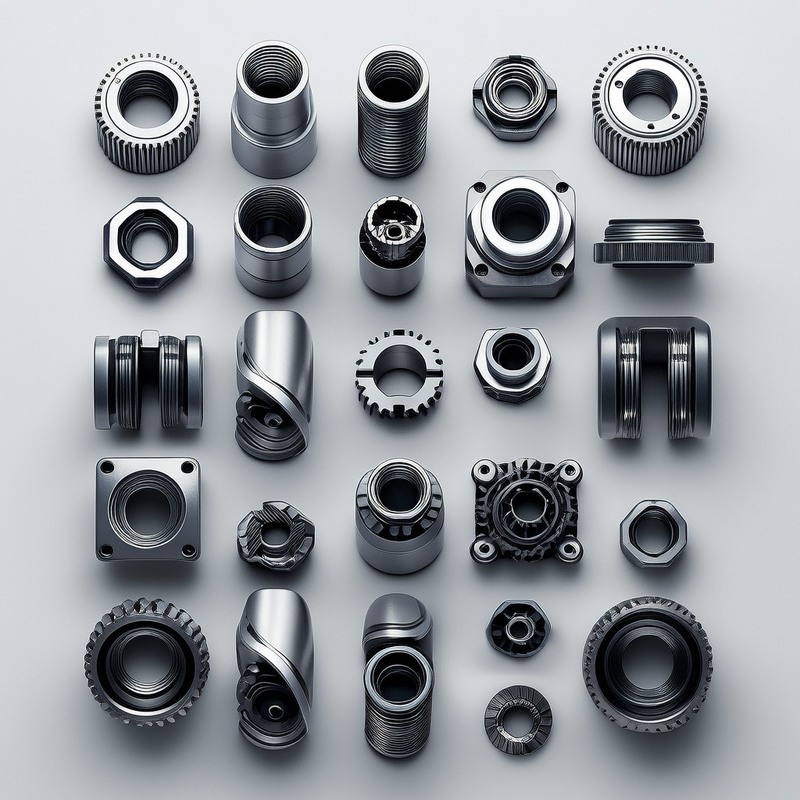 Custom Precision CNC Turning Service with Laser Engraving and 100% Inspection Guaranteed for Stainless Steel and Aluminum Parts