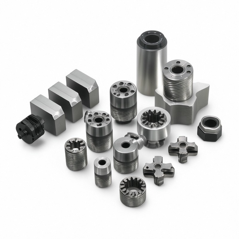 Custom OEM CNC Machining Parts with 100% Inspection and 0.0005mm Tolerance Precision CNC Turning Milling Parts