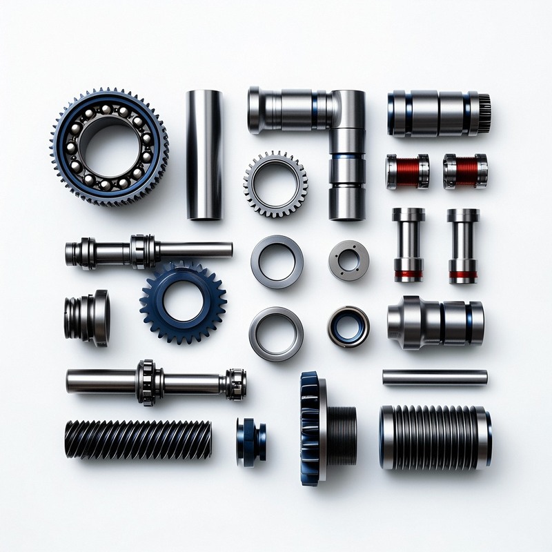 Custom Shaped CNC Machined Parts with 100% Inspection and Surface Roughness Min Ra 0.1~3.2 Precision Mechanical Parts